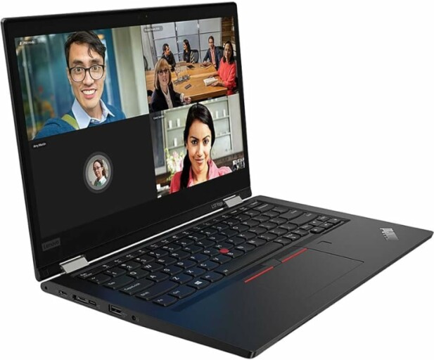 Lenovo ThinkPad L13 Yoga in tent mode