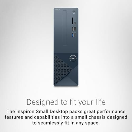 Dell Inspiron Small Desktop with performance features and compact design.